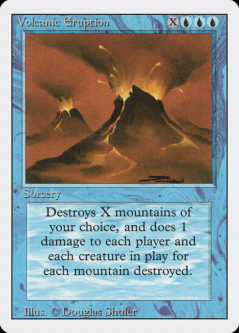 Volcanic Eruption [Revised Edition - 89]