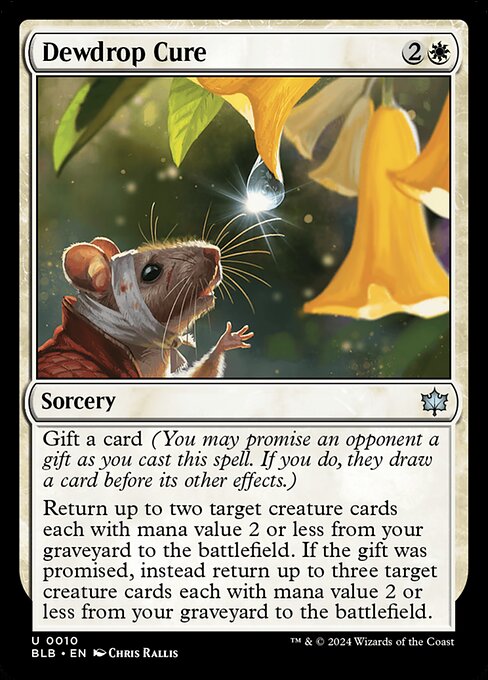 Dewdrop Cure [Bloomburrow - 10]