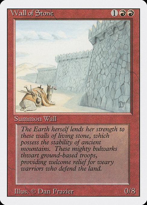 Wall of Stone [Revised Edition - 184]