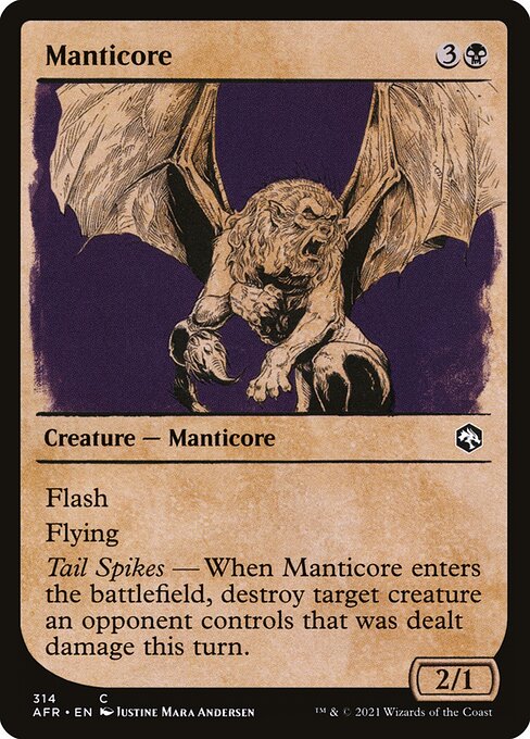 Manticore [Adventures in the Forgotten Realms - 314]