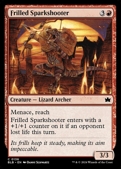 Frilled Sparkshooter [Bloomburrow - 136]