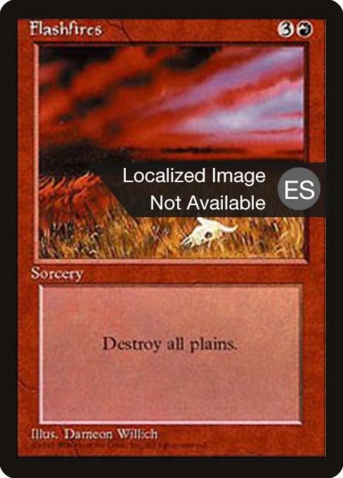 Flashfires [Fourth Edition Foreign Black Border - 195]