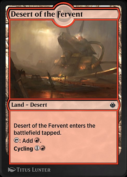 Desert of the Fervent [Amonkhet Remastered - 287]