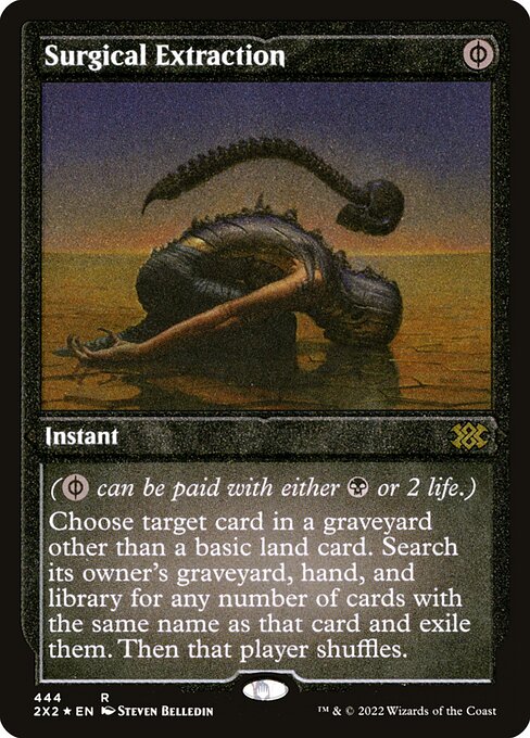 Surgical Extraction [Double Masters 2022 - 444]
