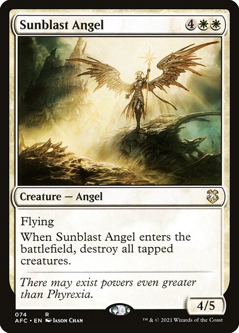 Sunblast Angel [Forgotten Realms Commander - 74]