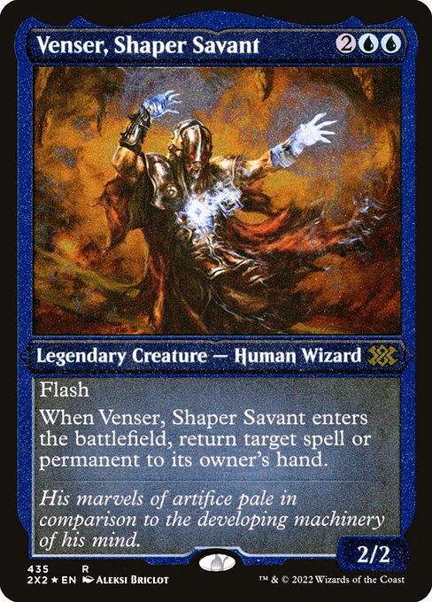 Venser, Shaper Savant [Double Masters 2022 - 435]