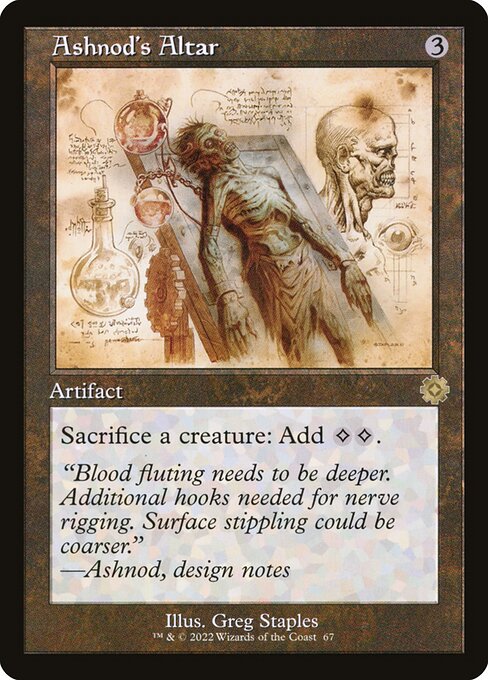 Ashnod's Altar [The Brothers' War Retro Artifacts - 67]