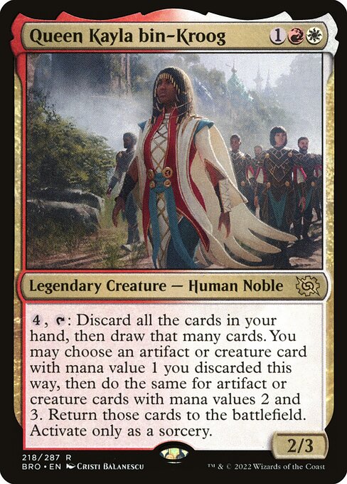 Queen Kayla bin-Kroog [The Brothers' War - 218]