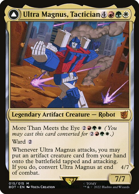 Ultra Magnus, Tactician // Ultra Magnus, Armored Carrier [Transformers - 15]