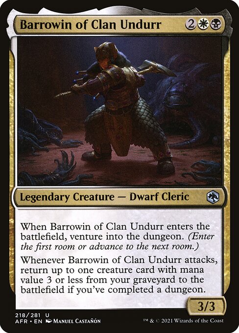 Barrowin of Clan Undurr [Adventures in the Forgotten Realms - 218]