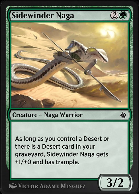 Sidewinder Naga [Amonkhet Remastered - 218]