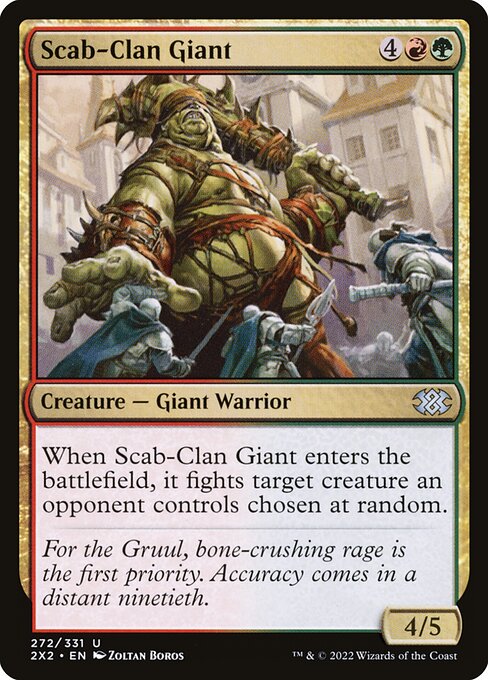 Scab-Clan Giant [Double Masters 2022 - 272]