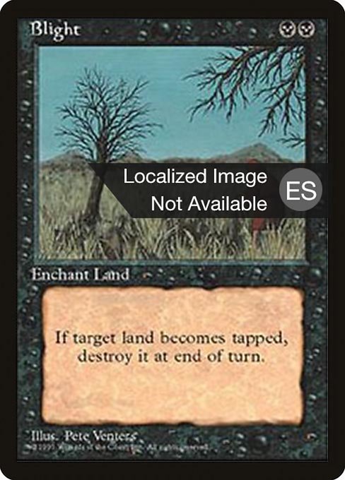 Blight [Fourth Edition Foreign Black Border - 122]