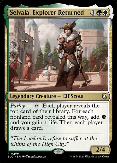 Selvala, Explorer Returned [Bloomburrow Commander - 259]