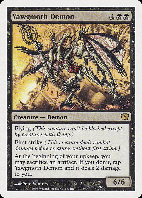 Yawgmoth Demon [Ninth Edition - 170]