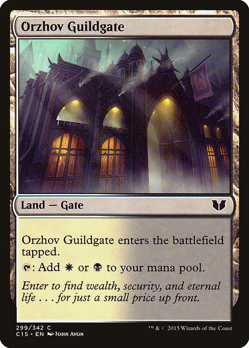 Orzhov Guildgate [Commander 2015 - 299]