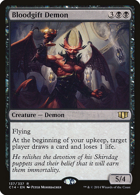 Bloodgift Demon [Commander 2014 - 137]