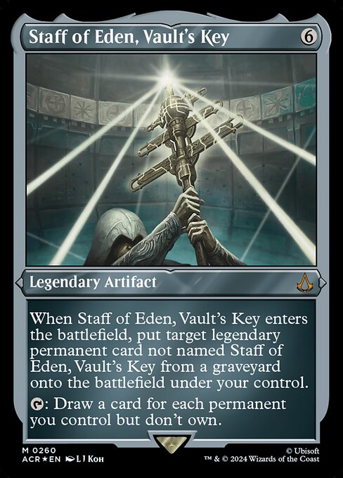 Staff of Eden, Vault's Key [Assassin's Creed - 260]