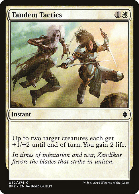 Tandem Tactics [Battle for Zendikar - 52]