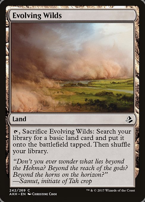 Evolving Wilds [Amonkhet - 242]
