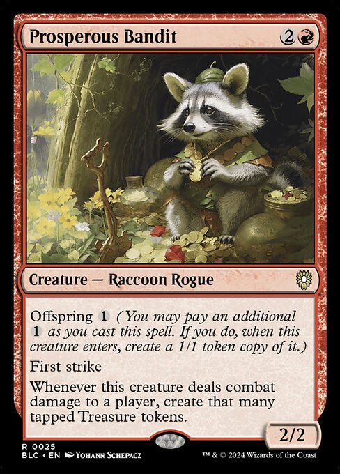 Prosperous Bandit [Bloomburrow Commander - 25]