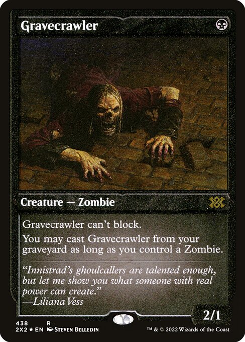 Gravecrawler [Double Masters 2022 - 438]