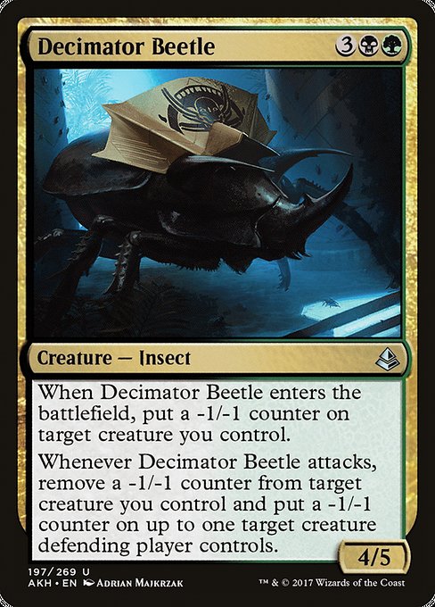 Decimator Beetle [Amonkhet - 197]