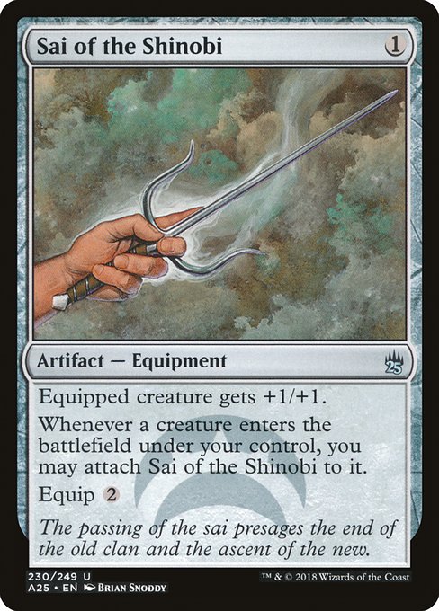 Sai of the Shinobi [Masters 25 - 230]