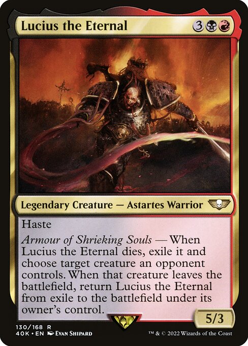 Lucius the Eternal [Warhammer 40,000 Commander - 130]
