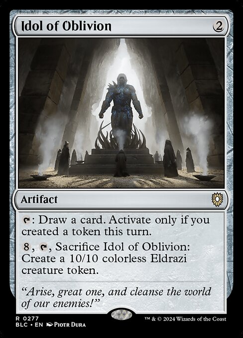 Idol of Oblivion [Bloomburrow Commander - 277]
