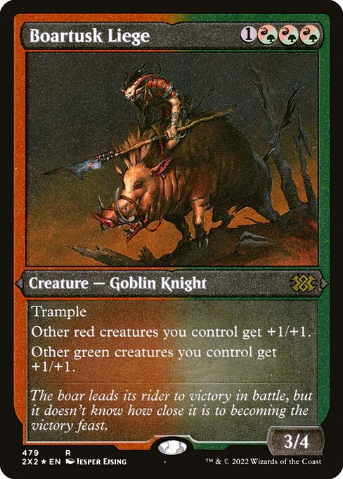 Boartusk Liege [Double Masters 2022 - 479]