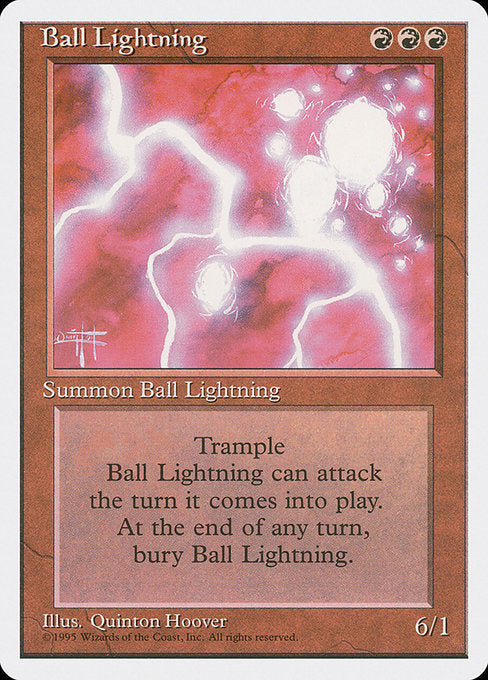 Ball Lightning [Fourth Edition - 176]