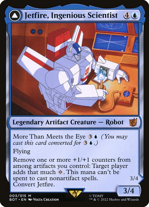 Jetfire, Ingenious Scientist // Jetfire, Air Guardian [Transformers - 3]