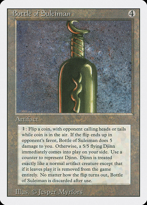Bottle of Suleiman [Revised Edition - 237]