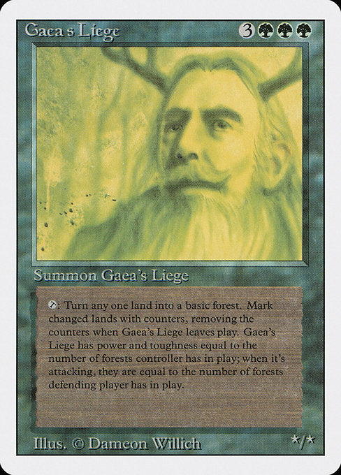 Gaea's Liege [Revised Edition - 198]