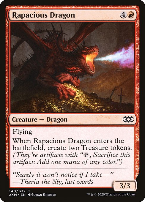 Rapacious Dragon [Double Masters - 140]