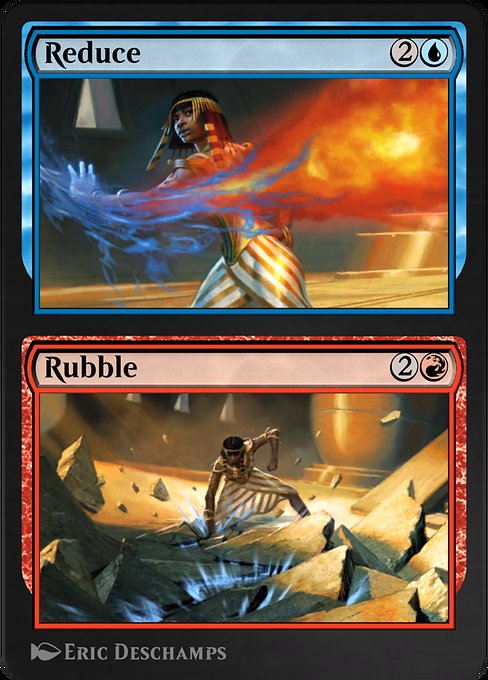 Reduce // Rubble [Amonkhet Remastered - 254]