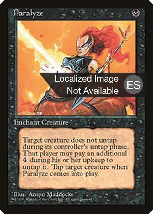 Paralyze [Fourth Edition Foreign Black Border - 151]