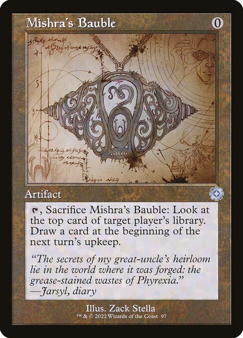 Mishra's Bauble [The Brothers' War Retro Artifacts - 97]