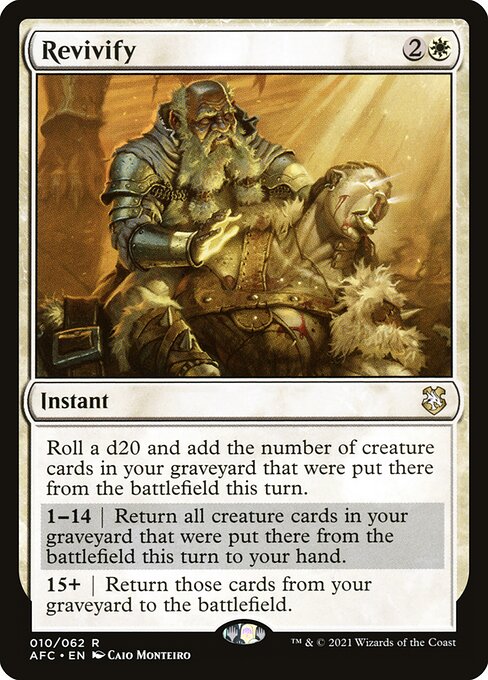Revivify [Forgotten Realms Commander - 10]