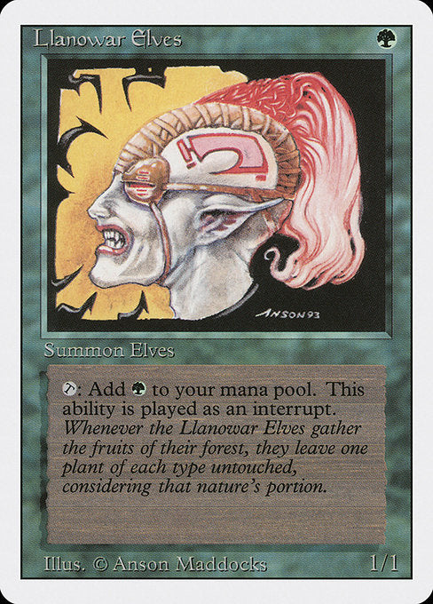 Llanowar Elves [Revised Edition - 211]