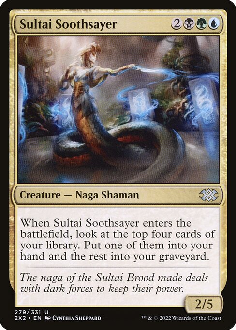 Sultai Soothsayer [Double Masters 2022 - 279]