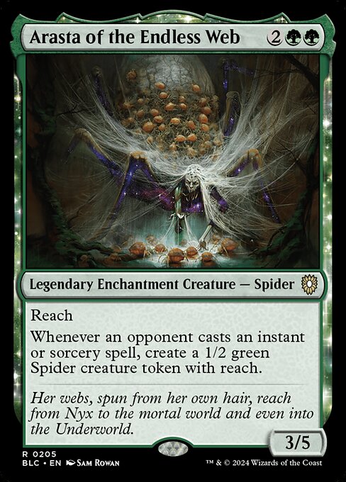 Arasta of the Endless Web [Bloomburrow Commander - 205]