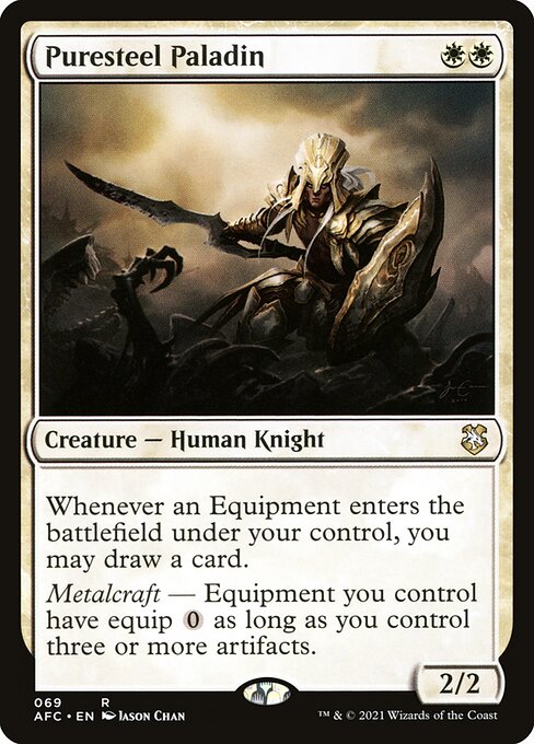 Puresteel Paladin [Forgotten Realms Commander - 69]