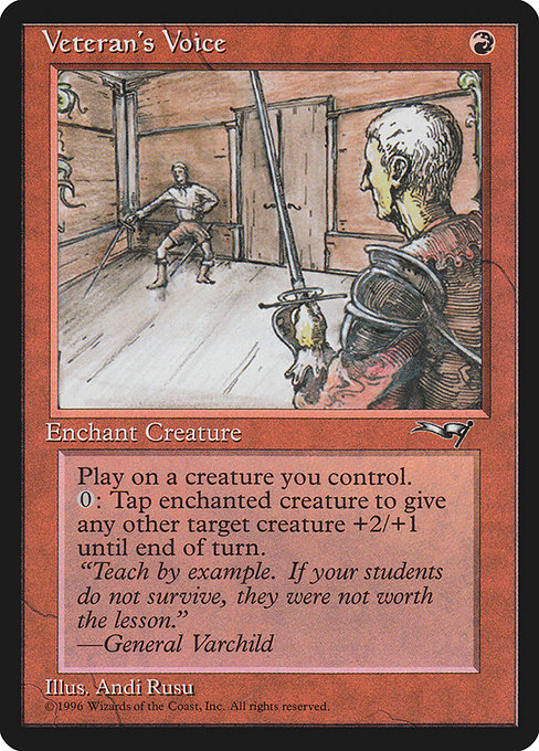 Veteran's Voice [Alliances - 84b]