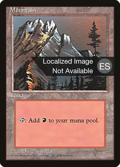 Mountain [Fourth Edition Foreign Black Border - 373]
