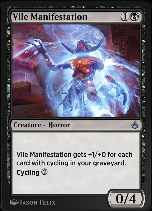Vile Manifestation [Amonkhet Remastered - 132]