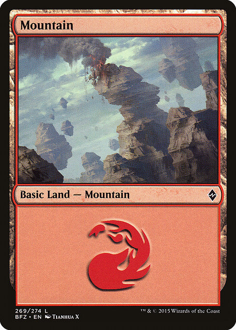 Mountain [Battle for Zendikar - 269a]