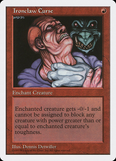 Ironclaw Curse [Fifth Edition - 244]