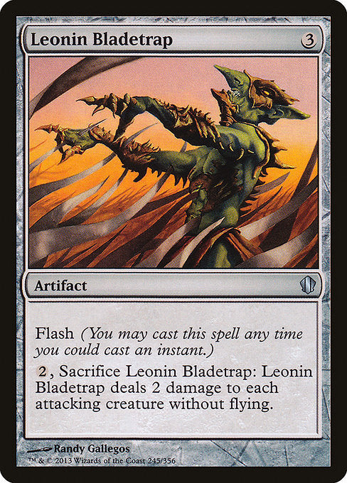 Leonin Bladetrap [Commander 2013 - 245]